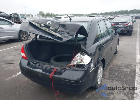 2011 Nissan Versa 1.8S из США, поврежденный, VIN 3N1BC1AP4BL363394